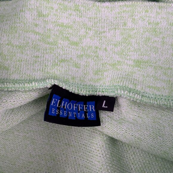 Elhoffer Essential Knit Skirt Women Large Skater Comfy Elven Coronation Green - Picture 3 of 10